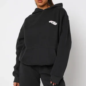 Creating Art Oversized Hoodie Charcoal