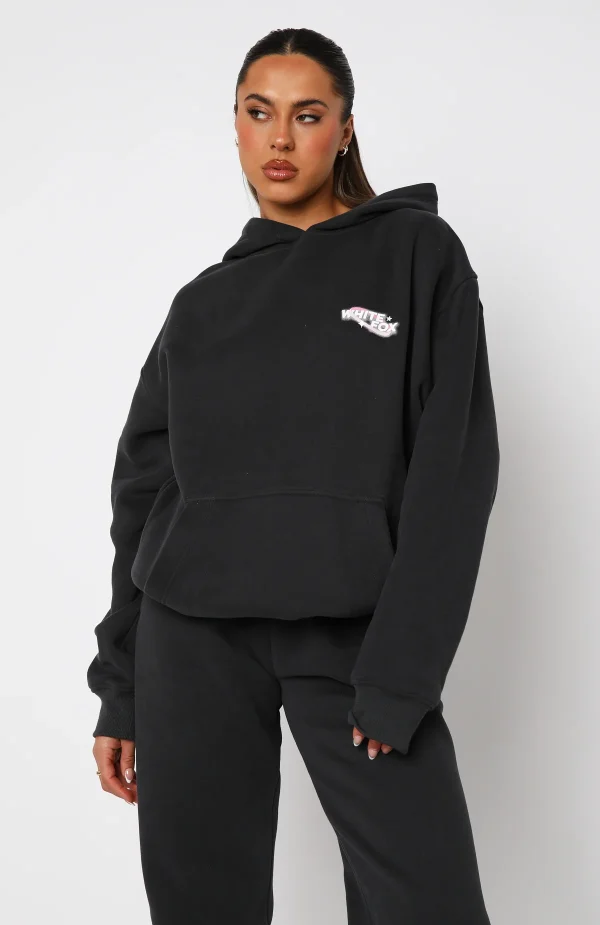 Creating Art Oversized Hoodie Charcoal