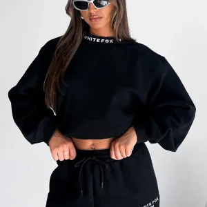 Put It On Repeat Oversized Tracksuit Black