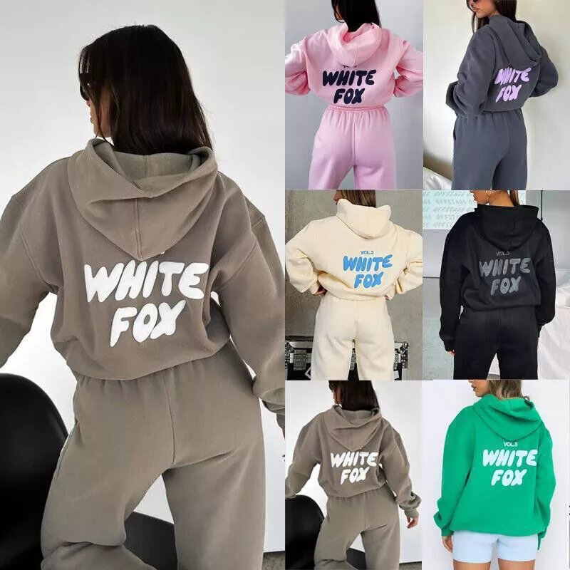 white fox tracksuit